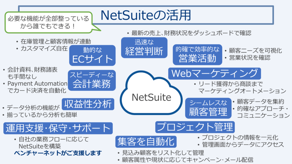 NetSuiteの活用