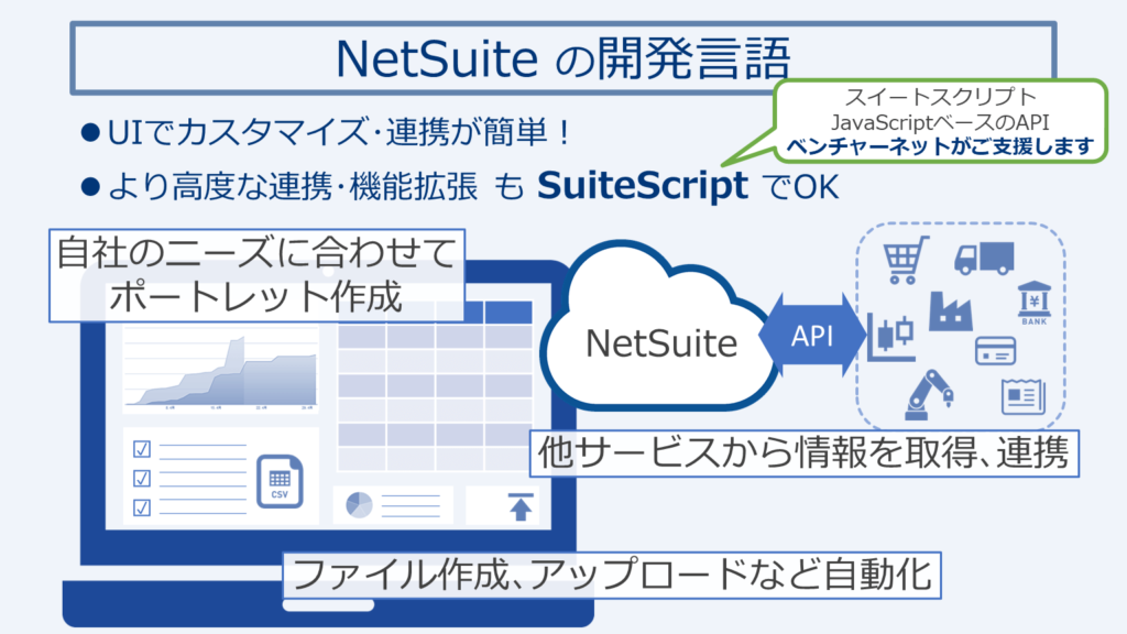 NetSuiteの開発言語
